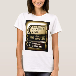 Ireland Roadside Signs T-Shirt