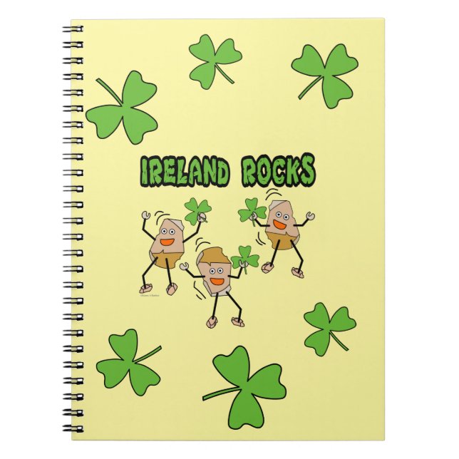Ireland Rocks Notebook (Front)