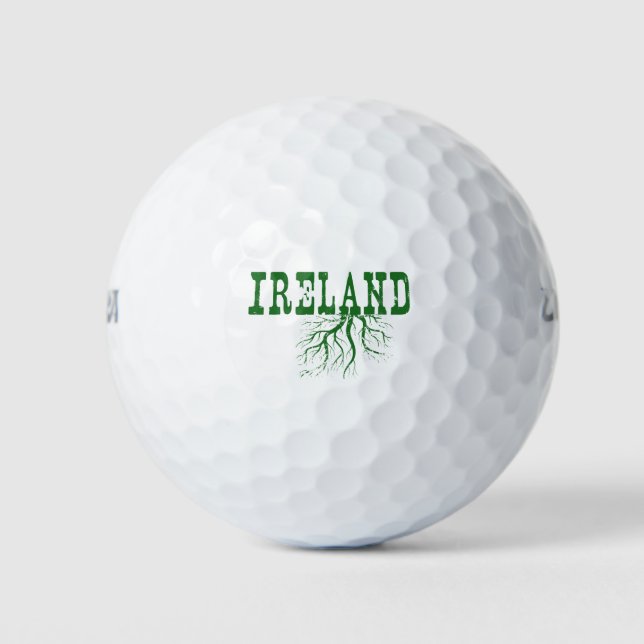 Ireland Roots Golf Balls (Front)