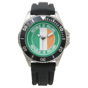 Ireland Round Emblem Watch