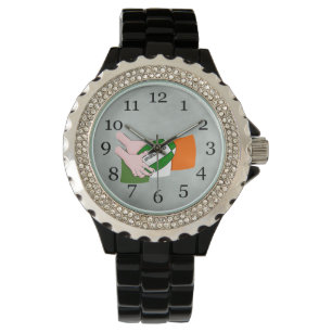 Ireland Rugby Team Supporters Flag With Ball Watch