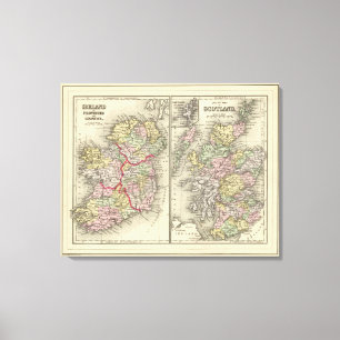 Ireland, Scotland Canvas Print