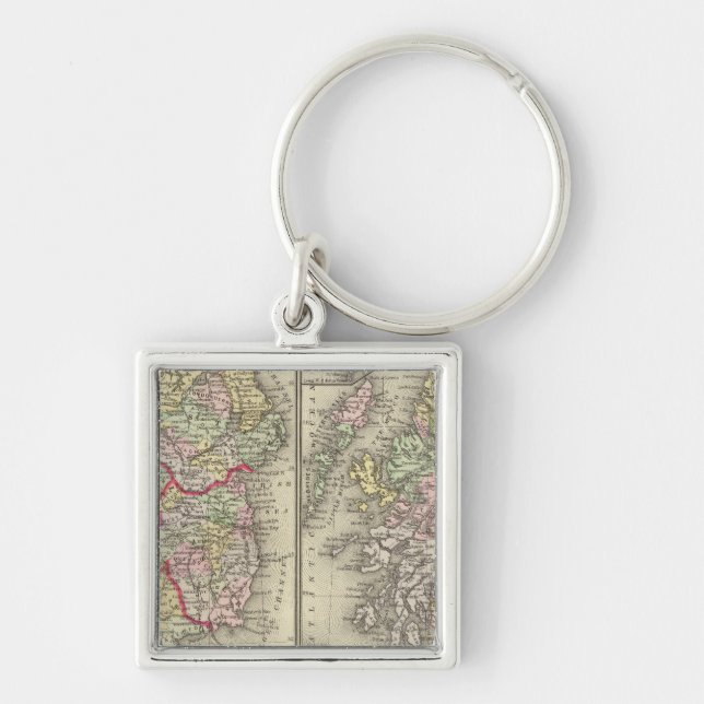 Ireland, Scotland Keychain (Front)