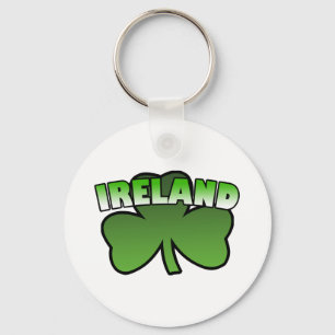 Ireland Shamrock Keychain