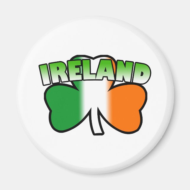 Ireland Shamrock Magnet (Front)