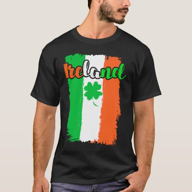 Ireland shamrock St Patrick's Day  1 T-Shirt (Front)