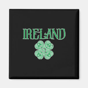 Ireland Shamrock St Patricks Day Clover Irish Men Magnet