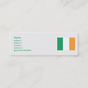 Ireland - Skinny Mini Business Card