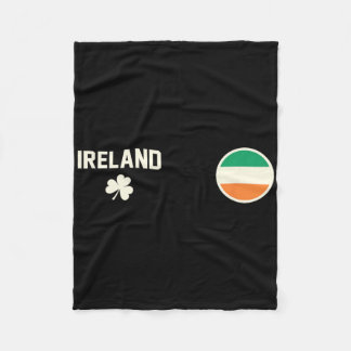 Ireland Soccer Irish Footbyll Ireland Futbol Fleece Blanket
