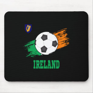 Ireland Soccer Irish Footll Ireland Futbol Mouse Pad