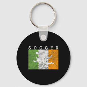 Ireland Soccer Irish Goalkeeper Keychain