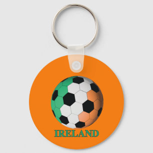 Ireland soccer keychain