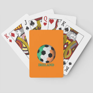 Ireland soccer playing cards