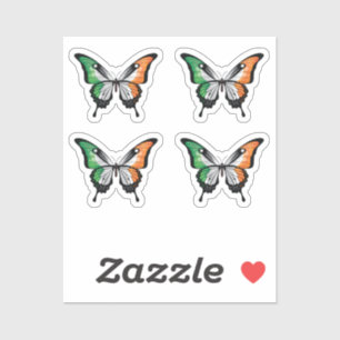 Ireland Swallowtail Butterfly Flag