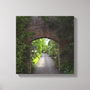 Ireland, the Dromoland Castle very green Canvas Print
