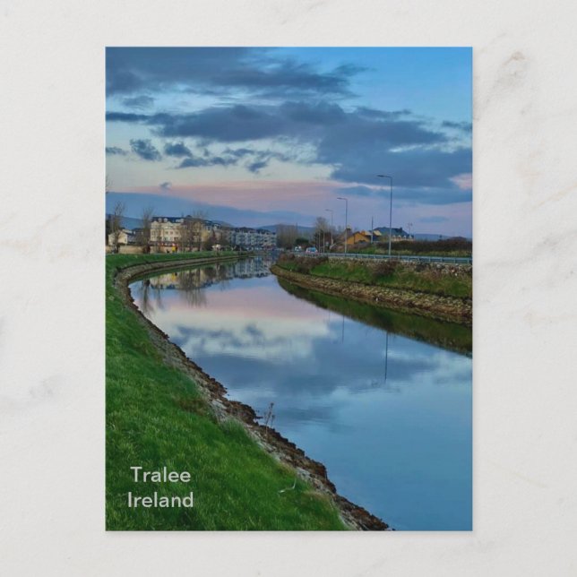 Ireland, Tralee Ship Canal, Co. Kerry Postcard (Front)
