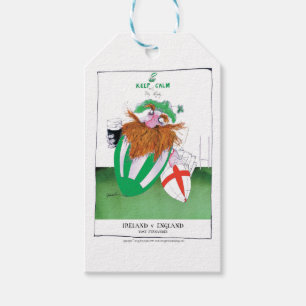 ireland v england rugby balls tony fernandes gift tags