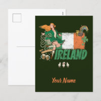 Ireland Vintage Flag St. Patrick's Day Retro