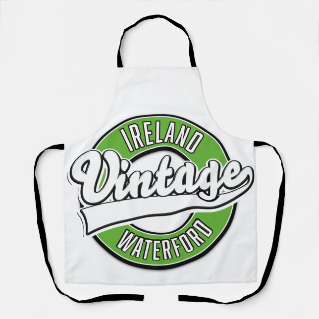 Ireland Waterford vintage logo Apron (Front)