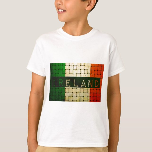 Ireland Woven Flag T-Shirt (Front)