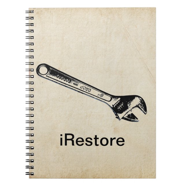 iRestore Handyman Carnet (Devant)