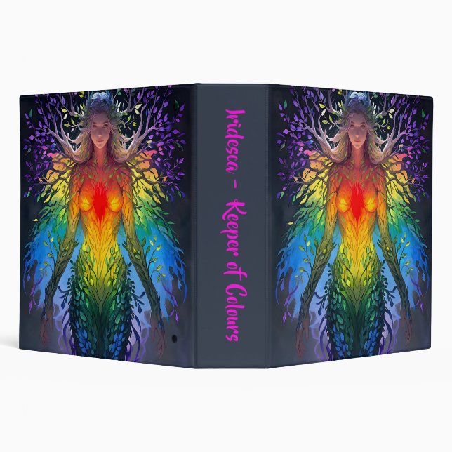 “Iridesca” -  Keeper of Colours Binder (Background)