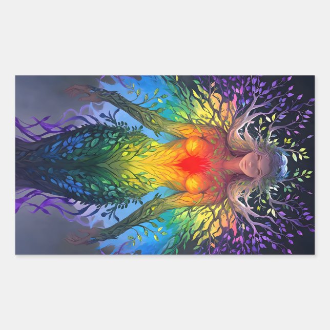 “Iridesca” -  Keeper of Colours Sticker (Front)