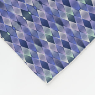 Iridescent Argyle Blanket