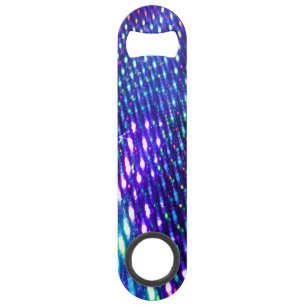 Iridescent Blue Lights Multicolor Bottle Opener Bar Key