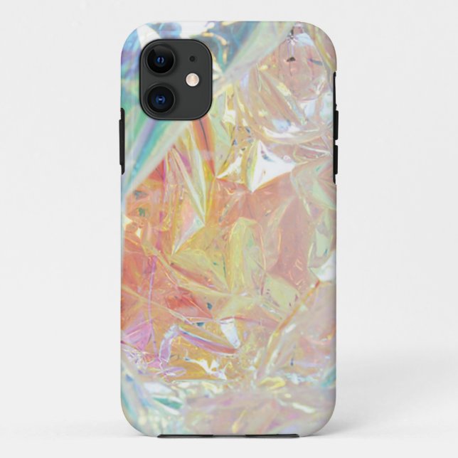 Iridescent Cellophane Radiance iPhone case (Back)