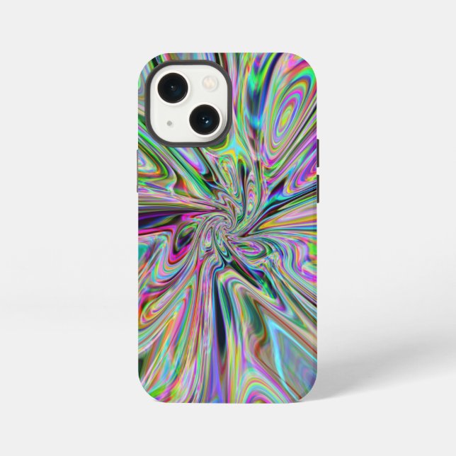 Iridescent Chrome 12 iPhone Case (Back)