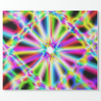 Iridescent Chrome Wrapping Paper