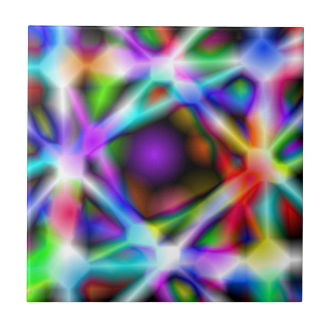 Iridescent Chrome Five Tile (Front)