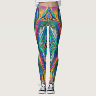 Iridescent Chrome Leggings