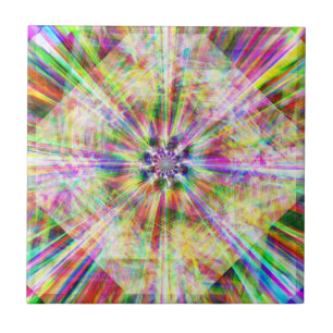 Iridescent Chrome Thirteen Tile