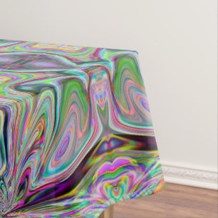 Iridescent Chrome Twelve Tablecloth