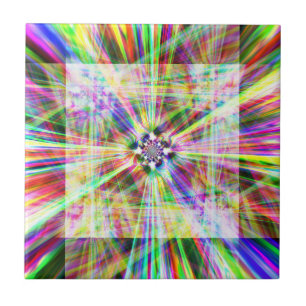 Iridescent Chrome Twelve Tile