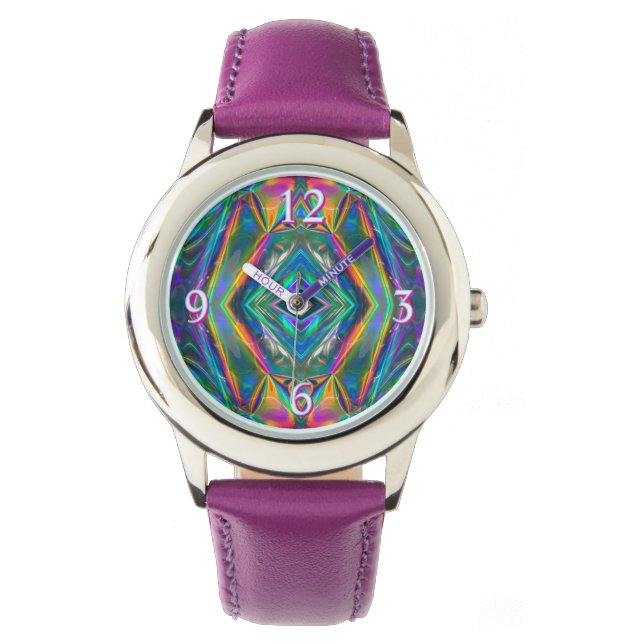 Iridescent Chrome Watch (Front)