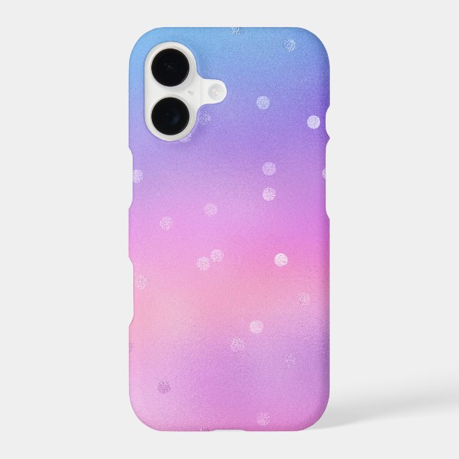 Iridescent Colours with Polka Dots Pattern (Back)