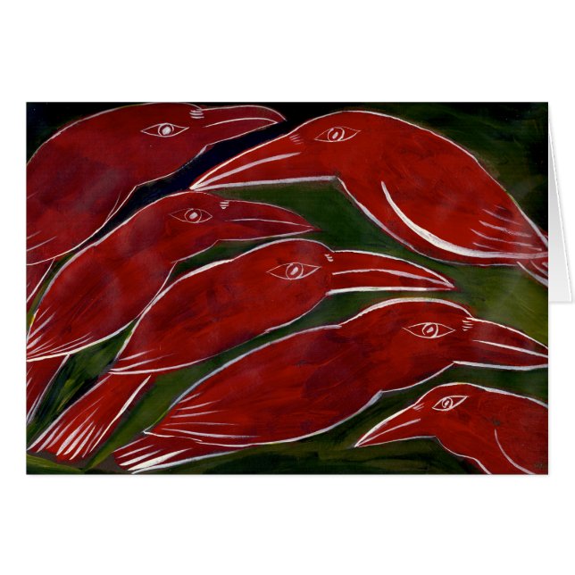 Iridescent Crows (Front Horizontal)