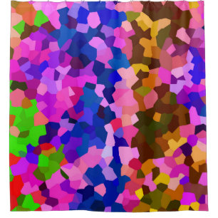 Iridescent Crystalline Abstract Pattern