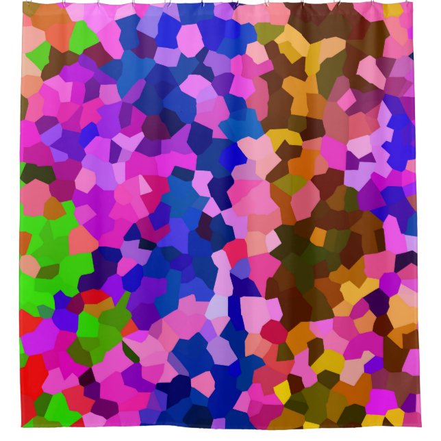 Iridescent Crystalline Abstract Pattern (Front)