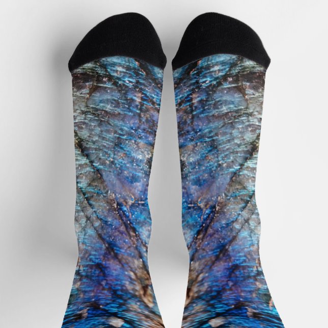 Iridescent Depths Socks (Top)