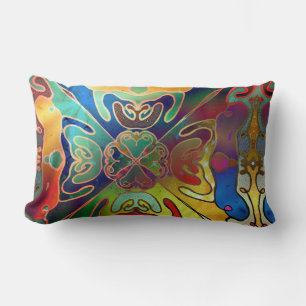 Iridescent Dream Lumbar Pillow