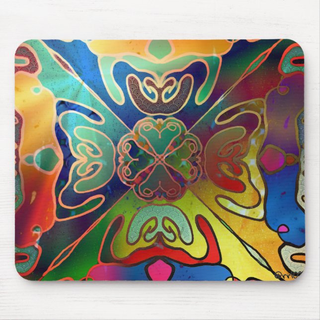 Iridescent Dream Mouse Pad (Front)