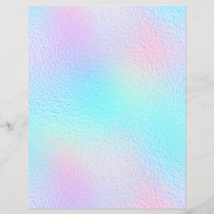 Iridescent Faux Foil Scrapbook Paper No. 2