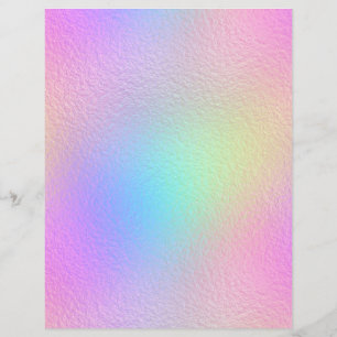 Iridescent Faux Foil Scrapbook Paper No. 30