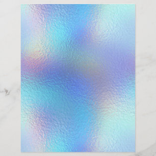 Iridescent Faux Foil Scrapbook Paper No. 37
