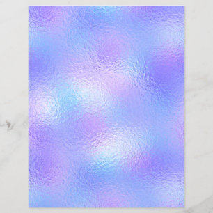 Iridescent Faux Foil Scrapbook Paper No. 68