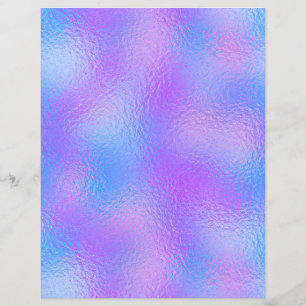 Iridescent Faux Foil Scrapbook Paper No. 88